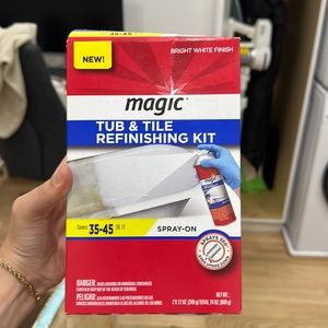 Tub and tile refinishing kit